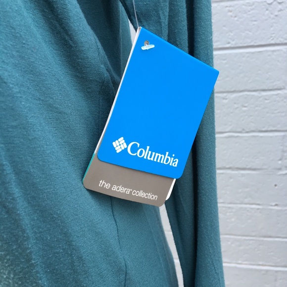 Columbia Teal Lumianation Long Sleeve NWT Top - Picture 5 of 8